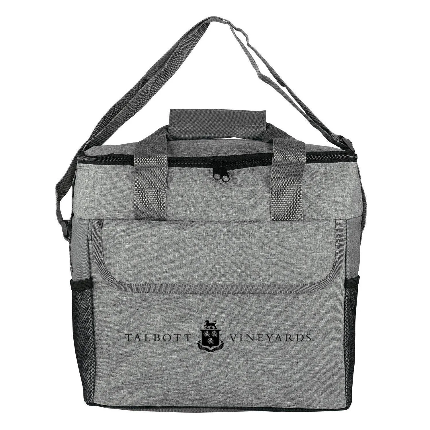 15 Oz. Heathered Insulated Picnic Pocket Cooler Customized with your Brand or Logo