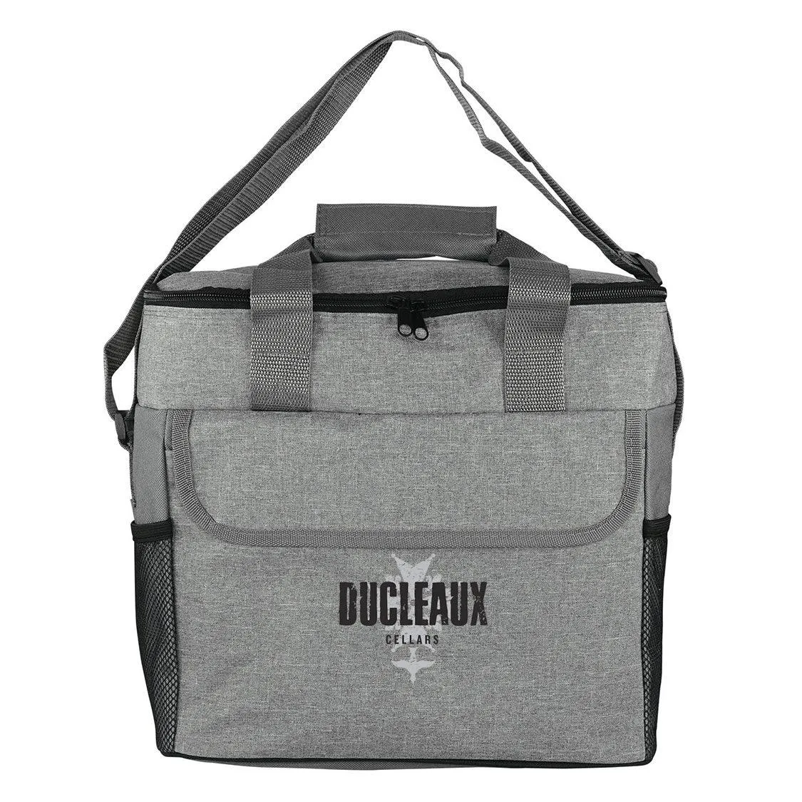 15 Oz. Heathered Insulated Picnic Pocket Cooler Customized with your Brand or Logo