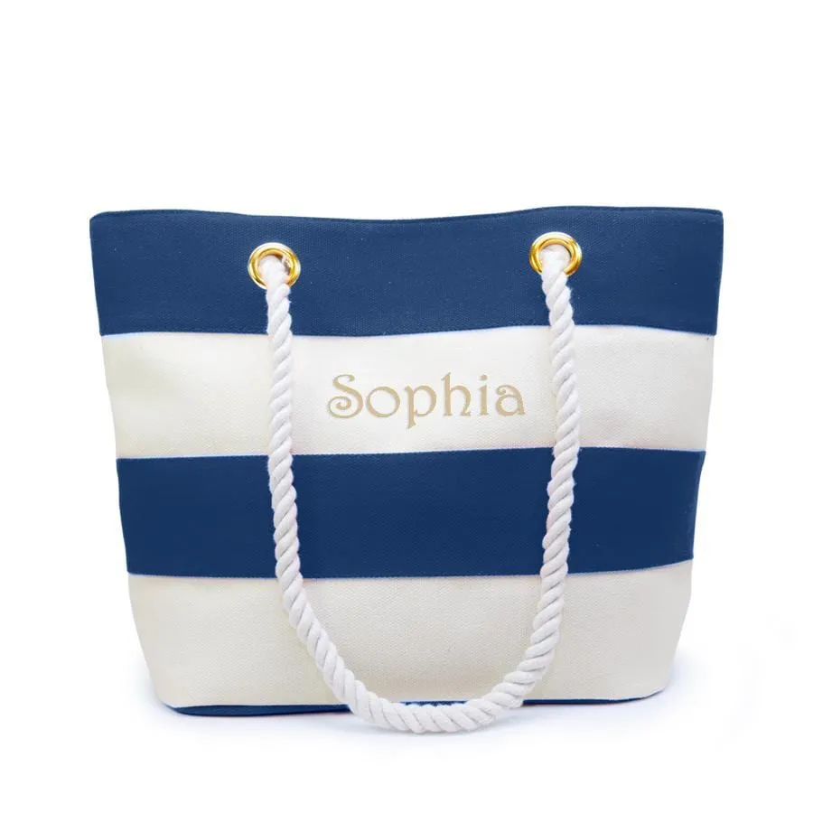 5 Small Canvas Beach Bags