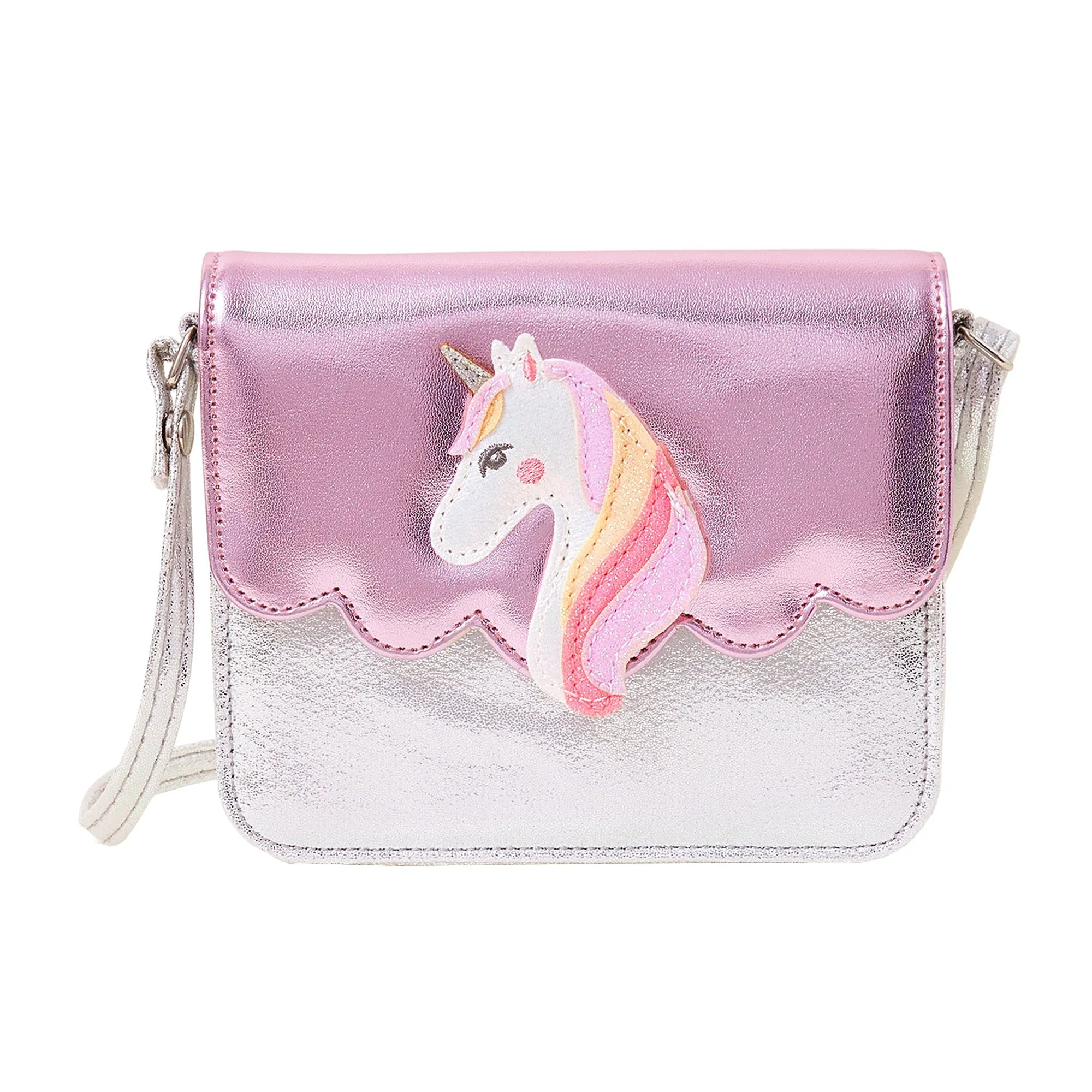 Accessorize London Girl's  Unicorn Cross-Body Bag