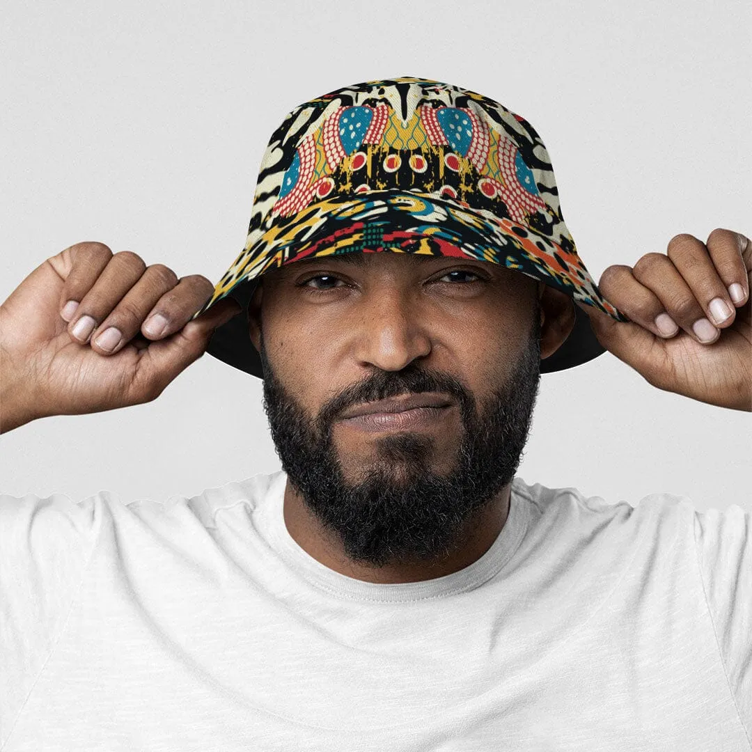 African Patchwork 2 Bucket Hat