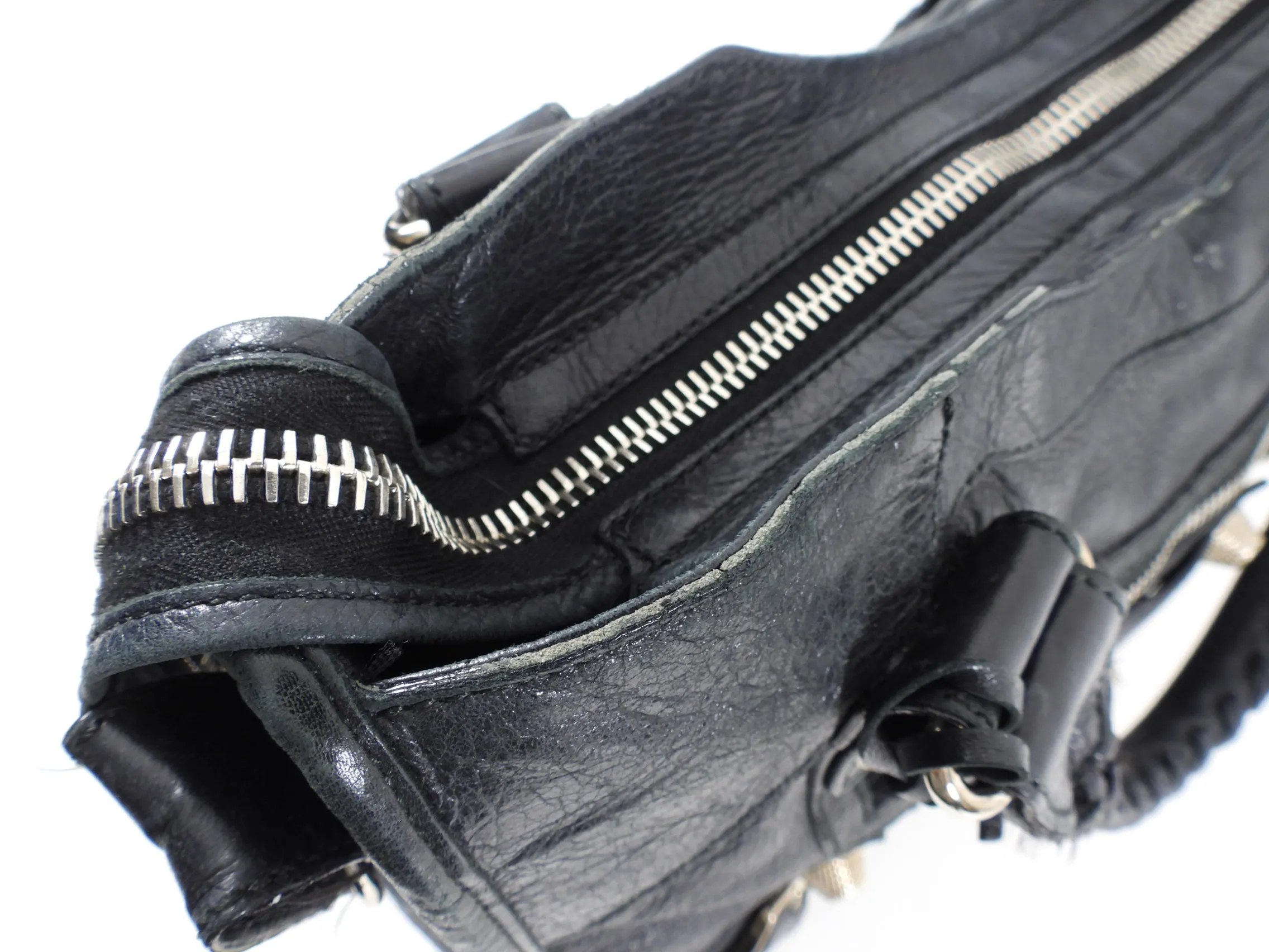 Balenciaga Black Leather Classic City Bag Giant 21 Hardware