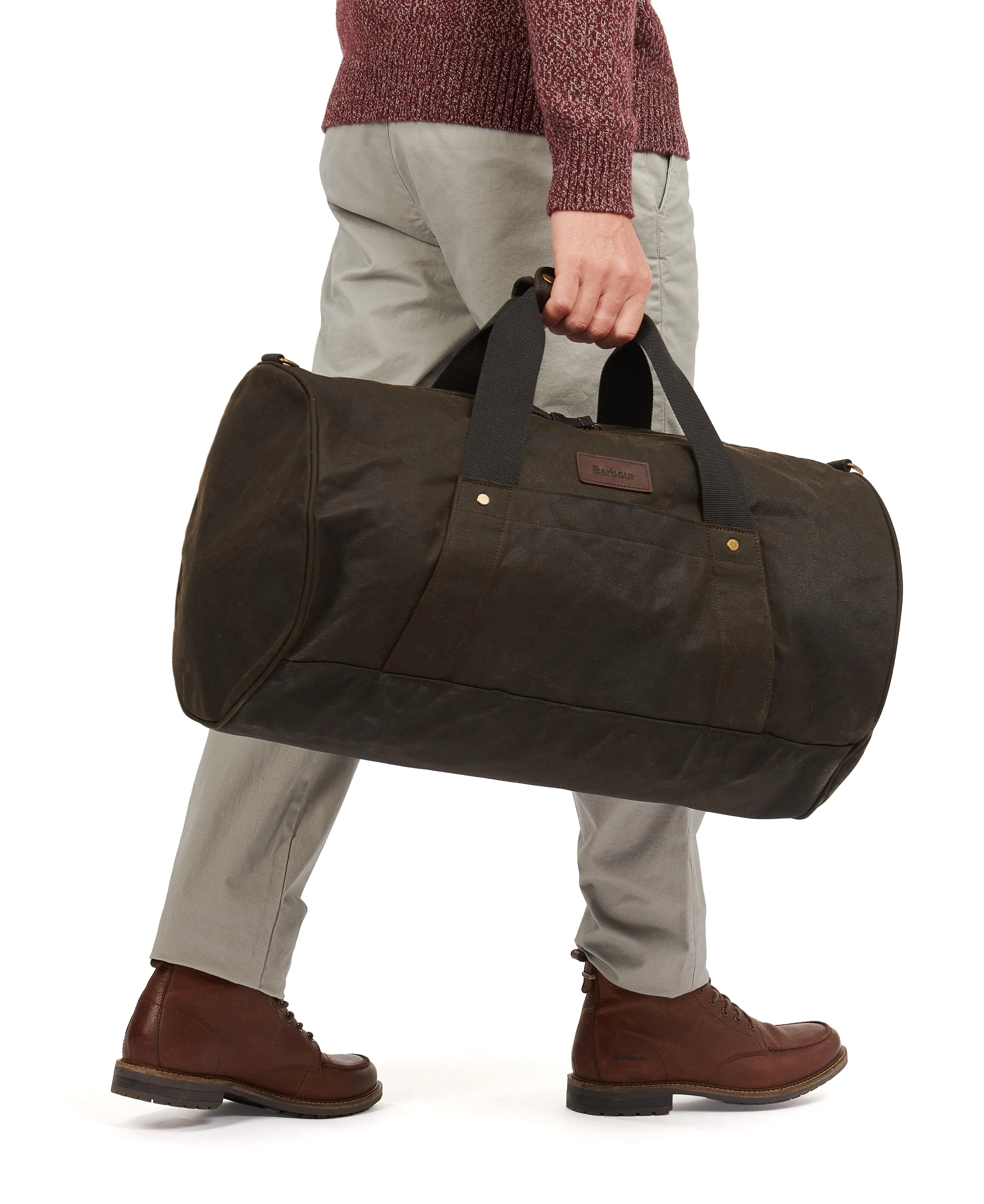 Barbour 'Explorer' Wax Duffle Bag