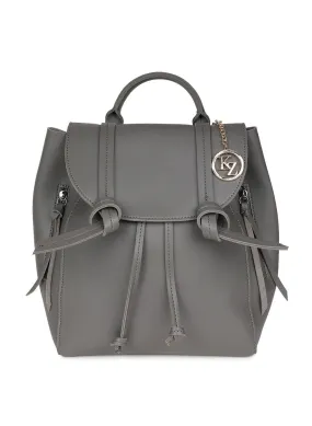 Basic Grey Color Backpack