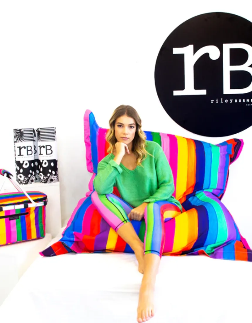 Bean Bag - Carnival Stripe