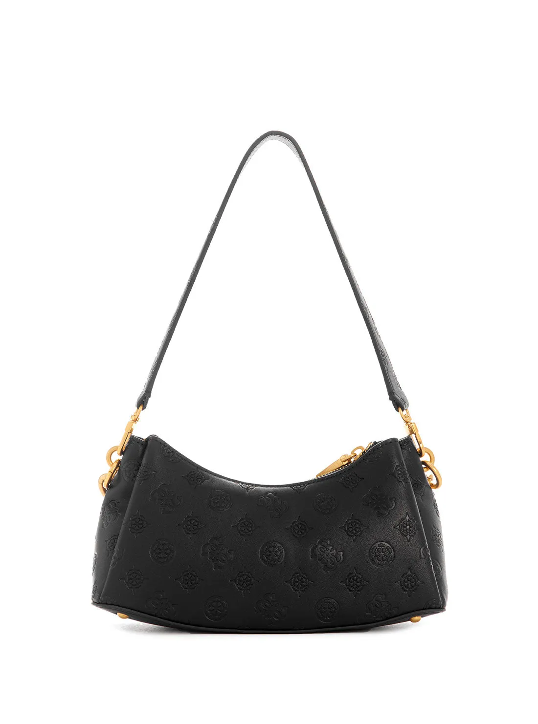 Black Logo Geva Shoulder Bag