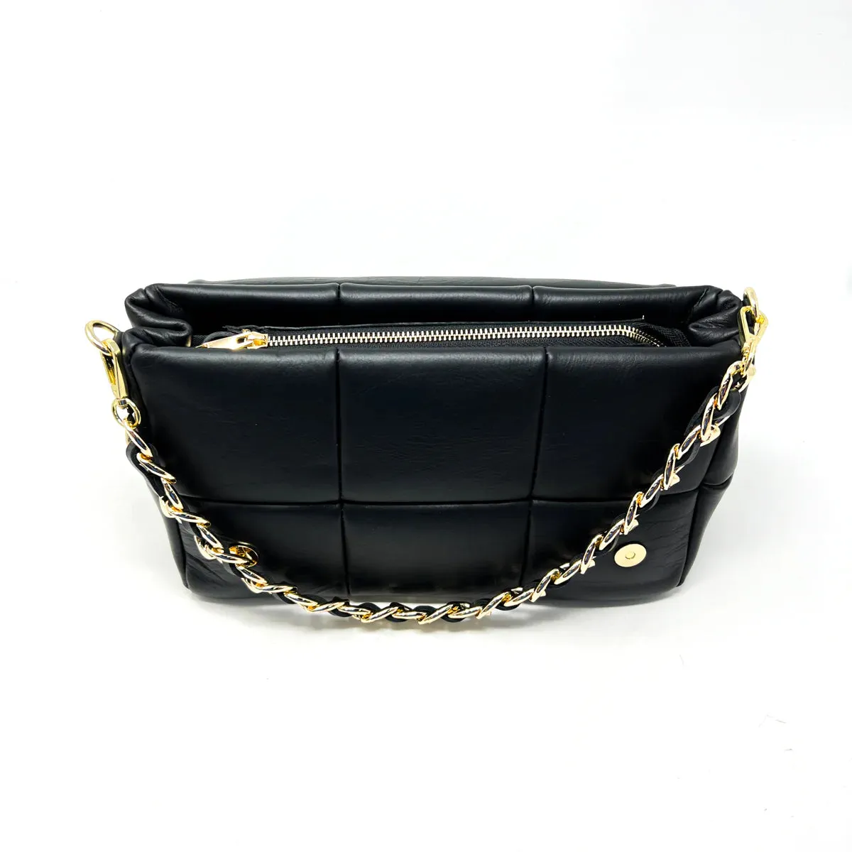 Black Quilted Bag