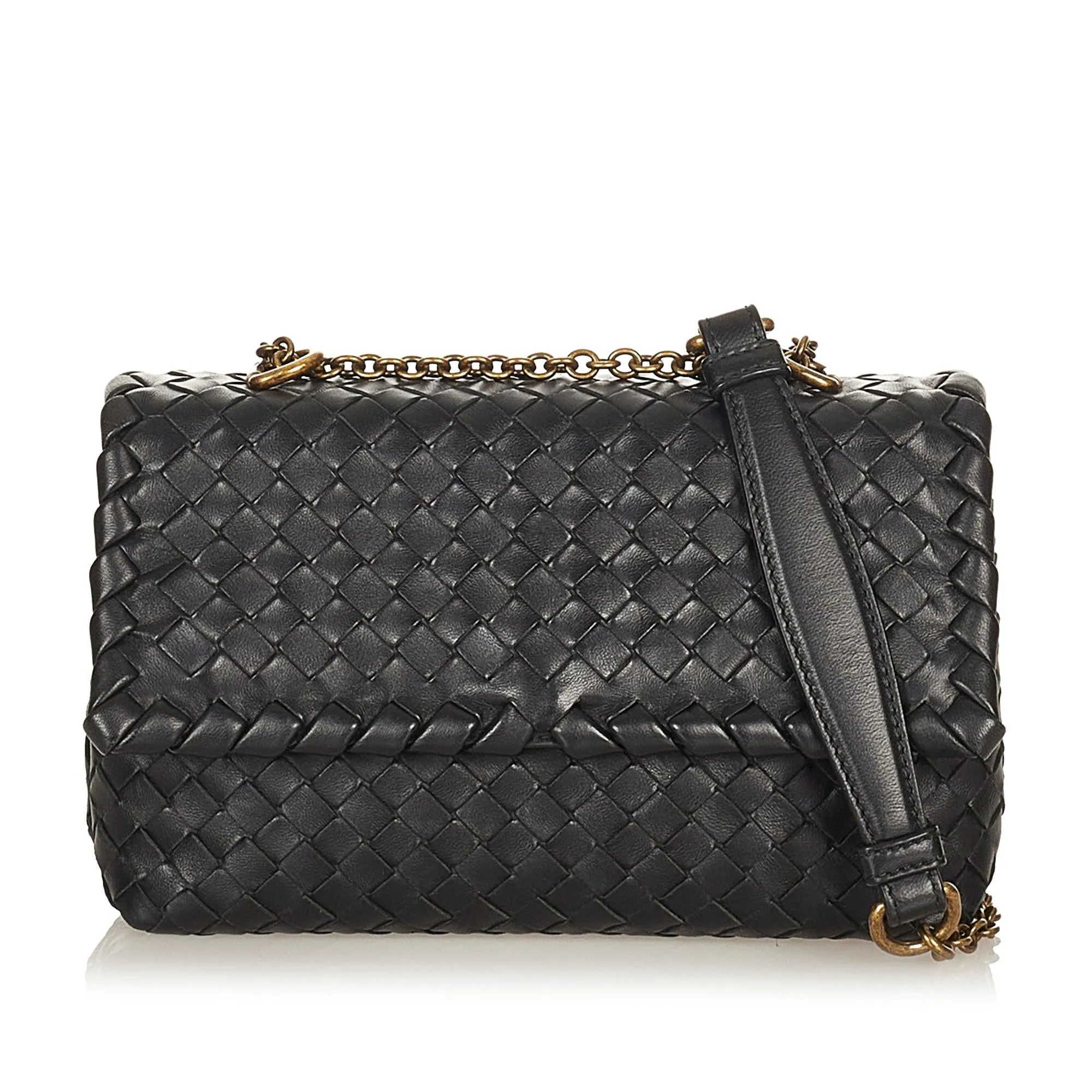 Bottega Veneta Intrecciato Olimpia Crossbody Bag (SHG-26968)