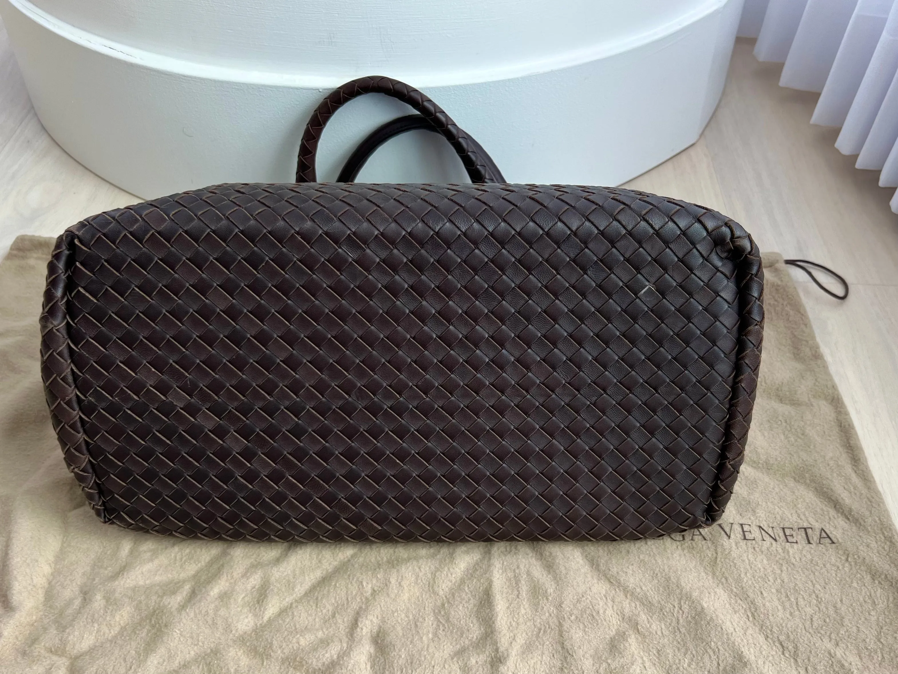 Bottega Veneta Intrecciato Roma Bag