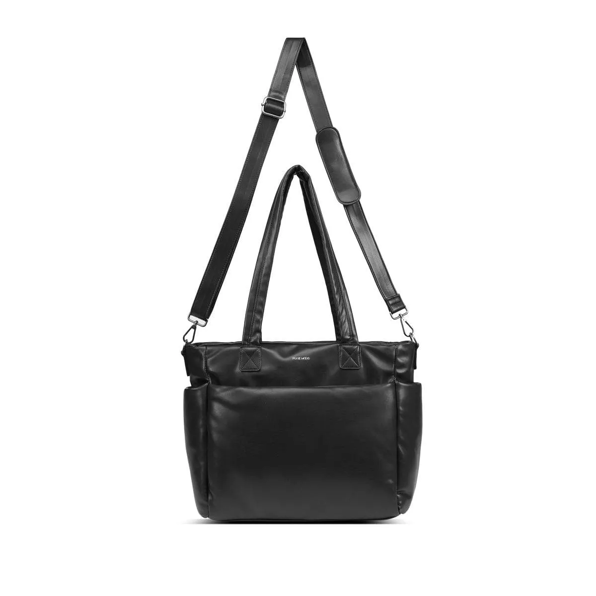 Bubbly Large Vegan Leather Tote | Multiple Colours