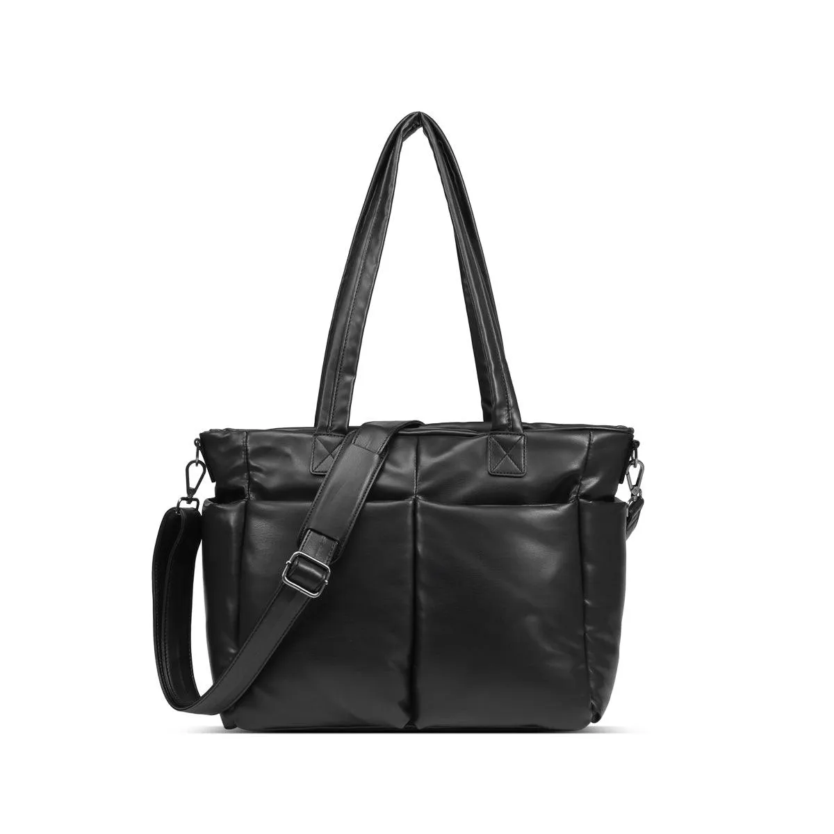 Bubbly Large Vegan Leather Tote | Multiple Colours