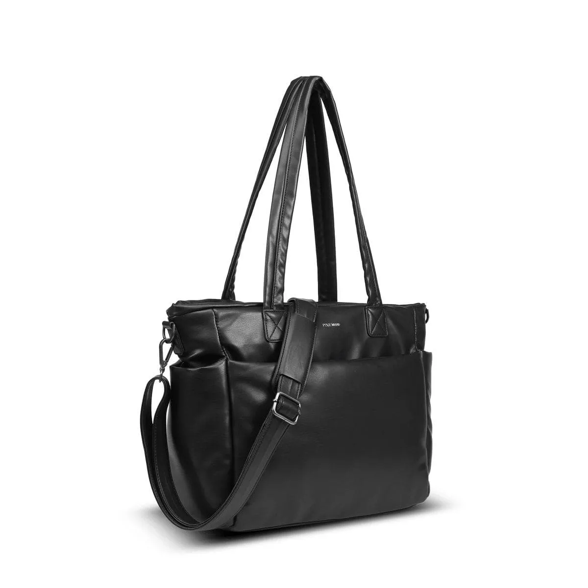 Bubbly Large Vegan Leather Tote | Multiple Colours