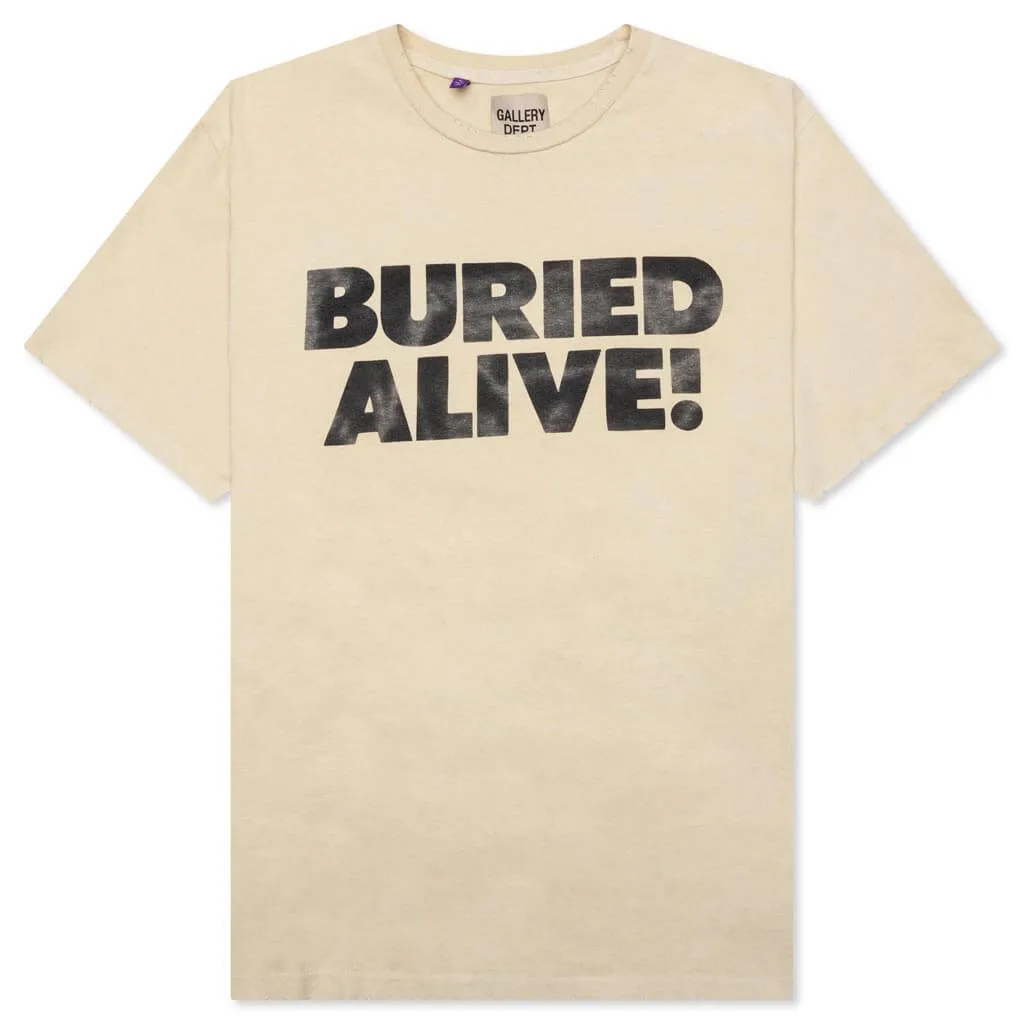 Buried Alive Tee - Antique White