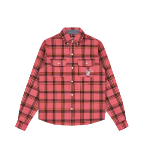 CHECK SHIRT - PINK