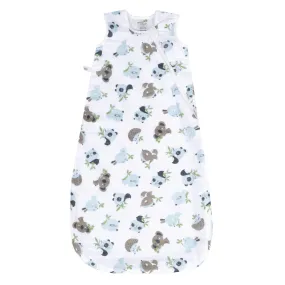 Cotton muslin sleep sack - Animals (0.7 tog)