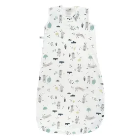 Cotton muslin sleep sack - Bunnies (0.7 tog)