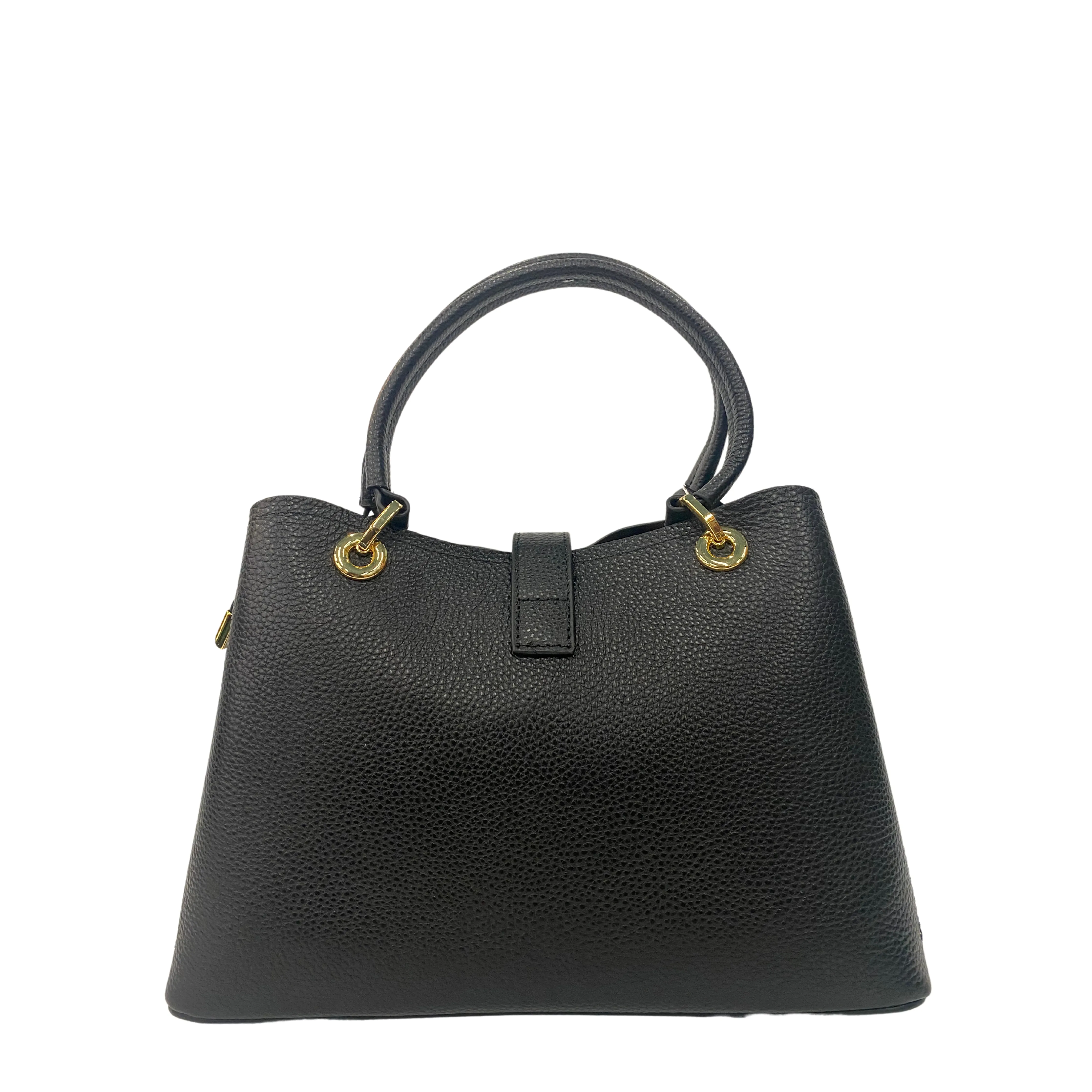 Double Classic Leather Handbag