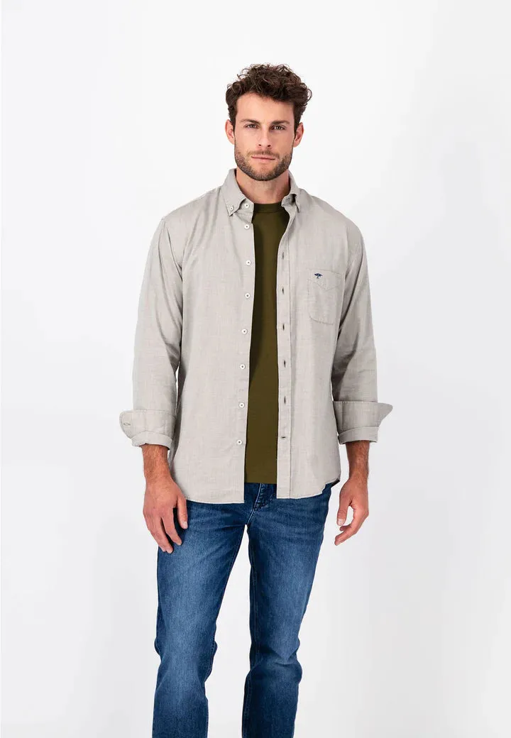 Fynch Hatton Two-Toned Twill Shirt