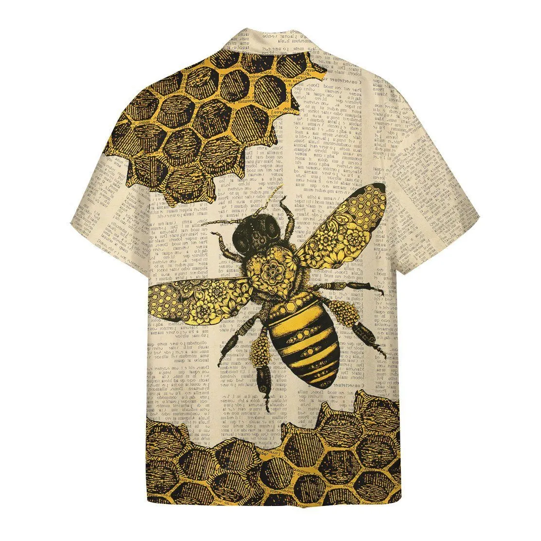 Gearhuman 3D Bee Hawaii Shirt