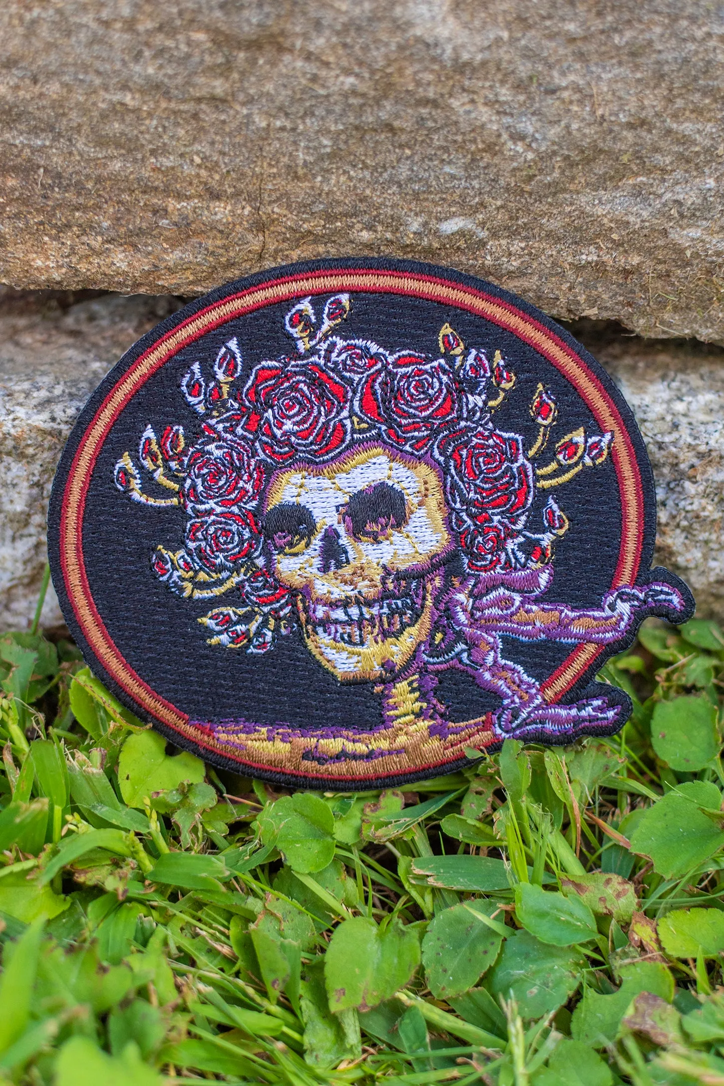 Grateful Dead Iron-On Patch