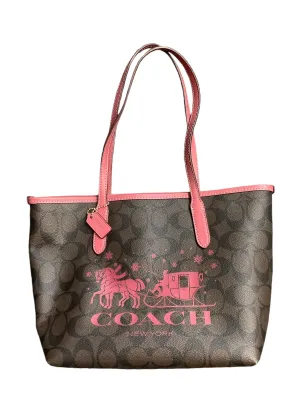 Handbag Designer By Coach, Size: Small