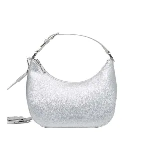 Hobo Bag Media LOVE MOSCHINO linea Giant Logo colore Argento