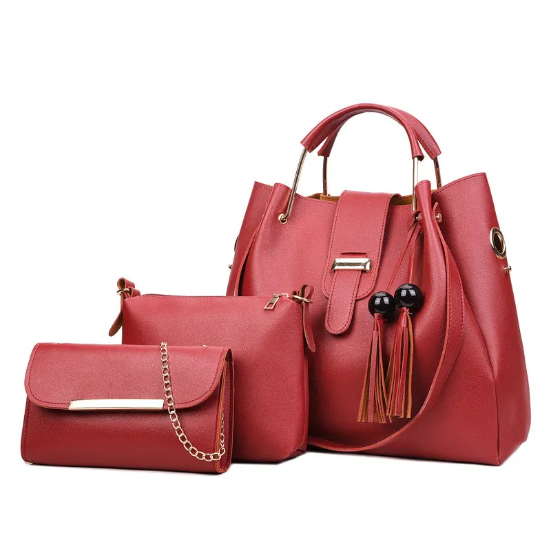 INSTOCK-new European and American handbags for women, fashionable