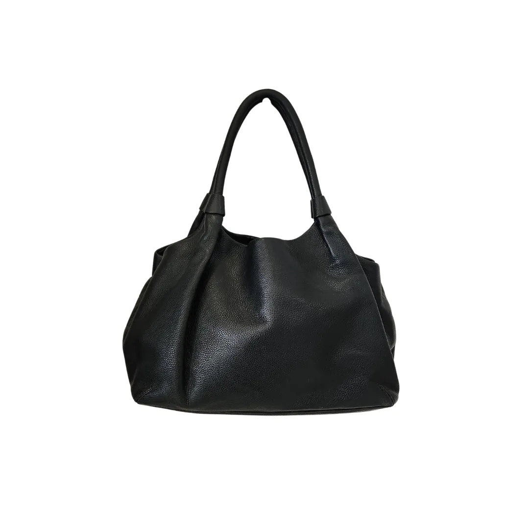 Kate Spade 'Stevie Grant' Black Leather Tote | Pre Loved |