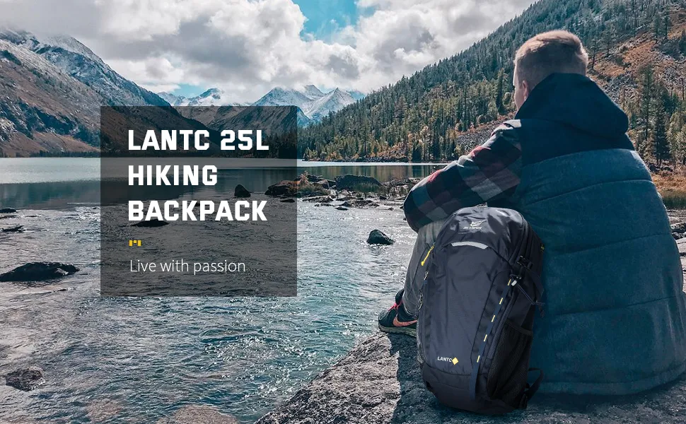 LANTC25 - SKYSPER 25L Hiking Daypack Waterproof Backpack