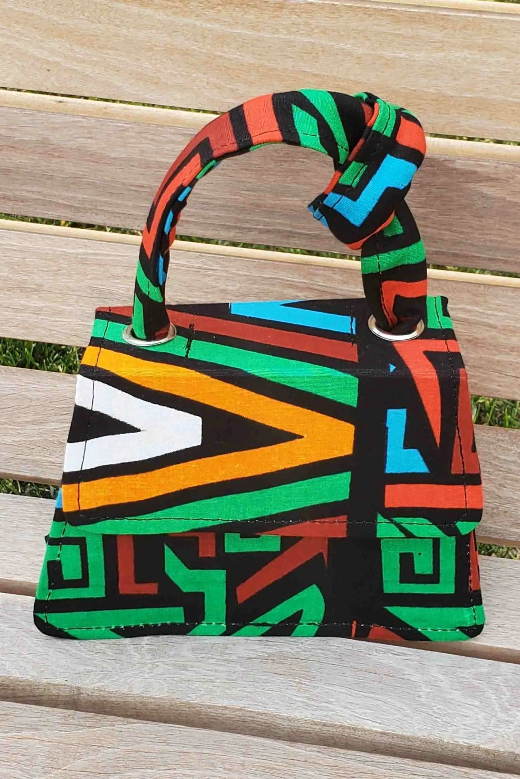 LEYIRA African Print Mini Bag