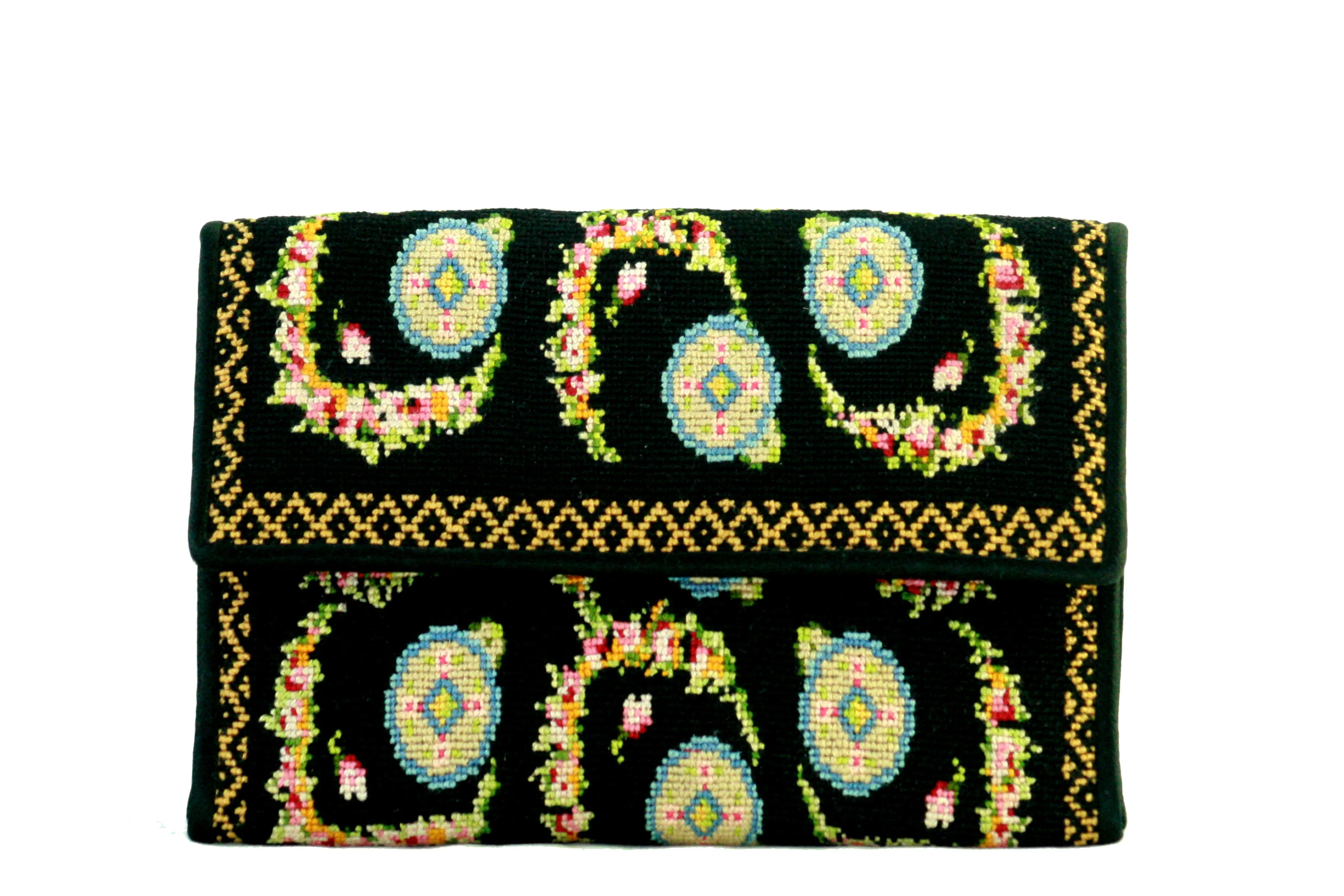 LOEWE embroidery evening handbag