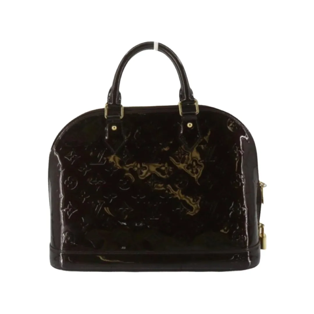 Louis Vuitton Alma Patent Leather Vernis Bag