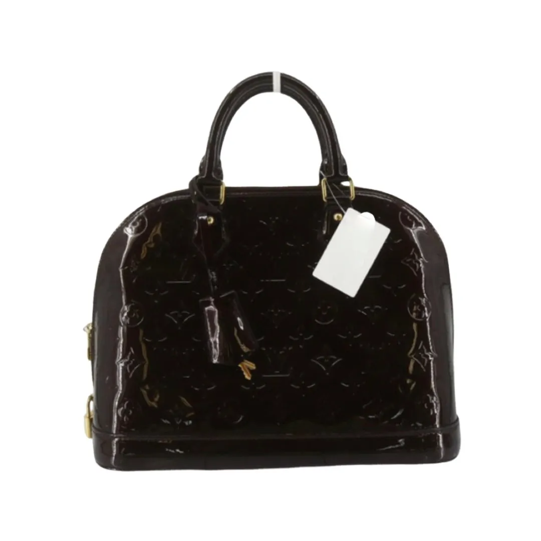 Louis Vuitton Alma Patent Leather Vernis Bag