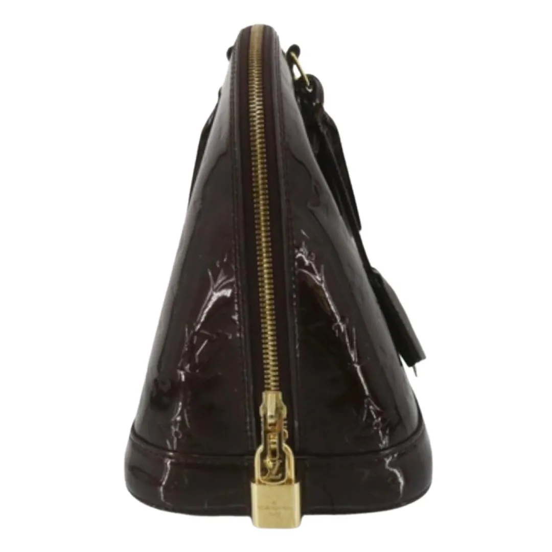 Louis Vuitton Alma Patent Leather Vernis Bag