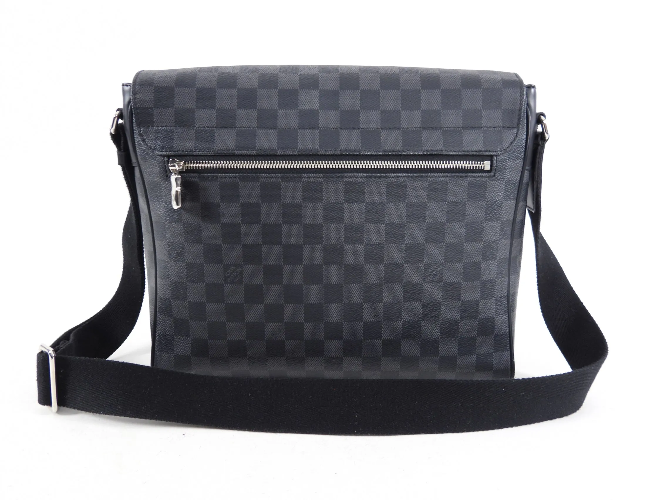 Louis Vuitton Damier Graphite District MM Messenger Bag