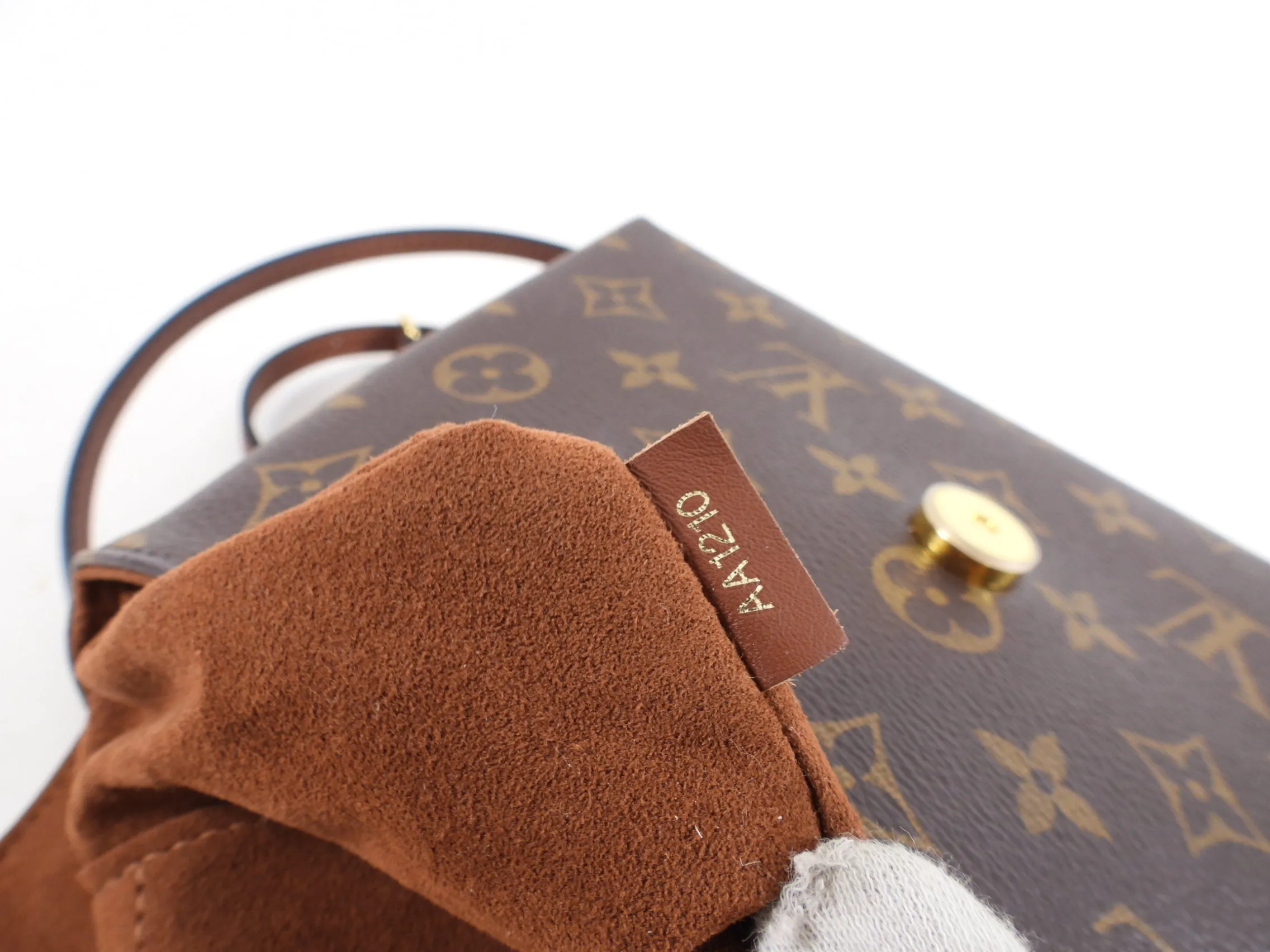 Louis Vuitton Lockey BB Monogram Brown Crossbody Bag