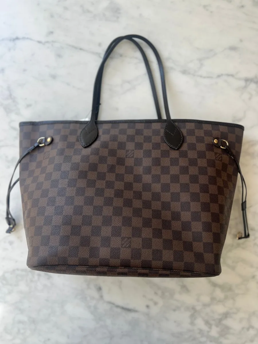 LOUIS VUITTON NEVERFULL MM - Damier Ebene