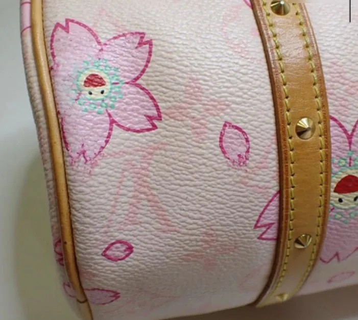 Louis Vuitton Papillon - Takashi Murakami Cherry Blossom bag