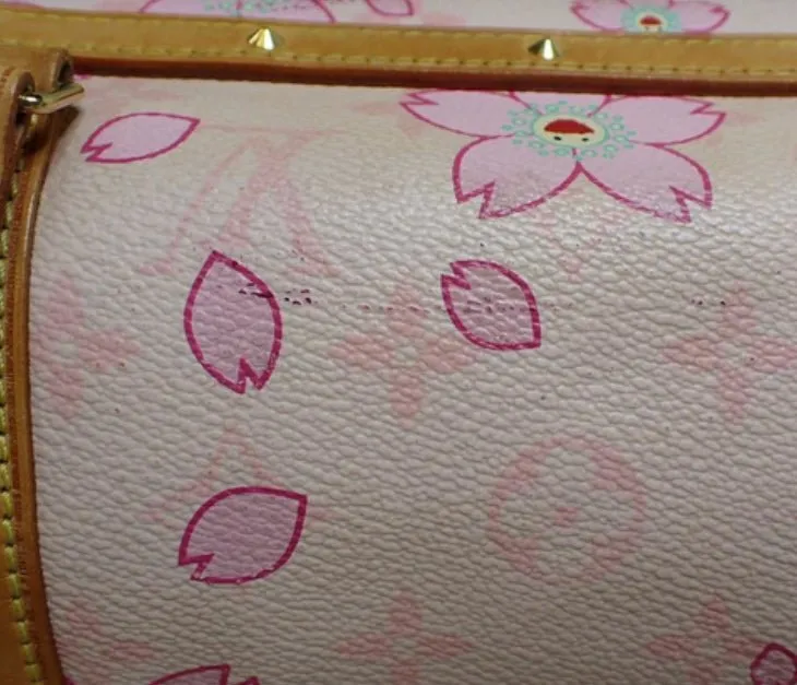 Louis Vuitton Papillon - Takashi Murakami Cherry Blossom bag