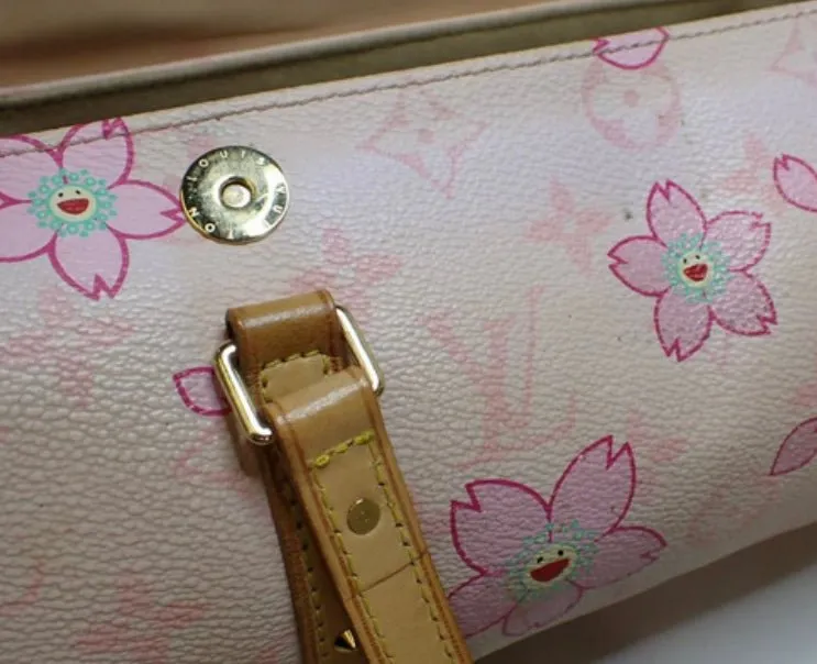 Louis Vuitton Papillon - Takashi Murakami Cherry Blossom bag