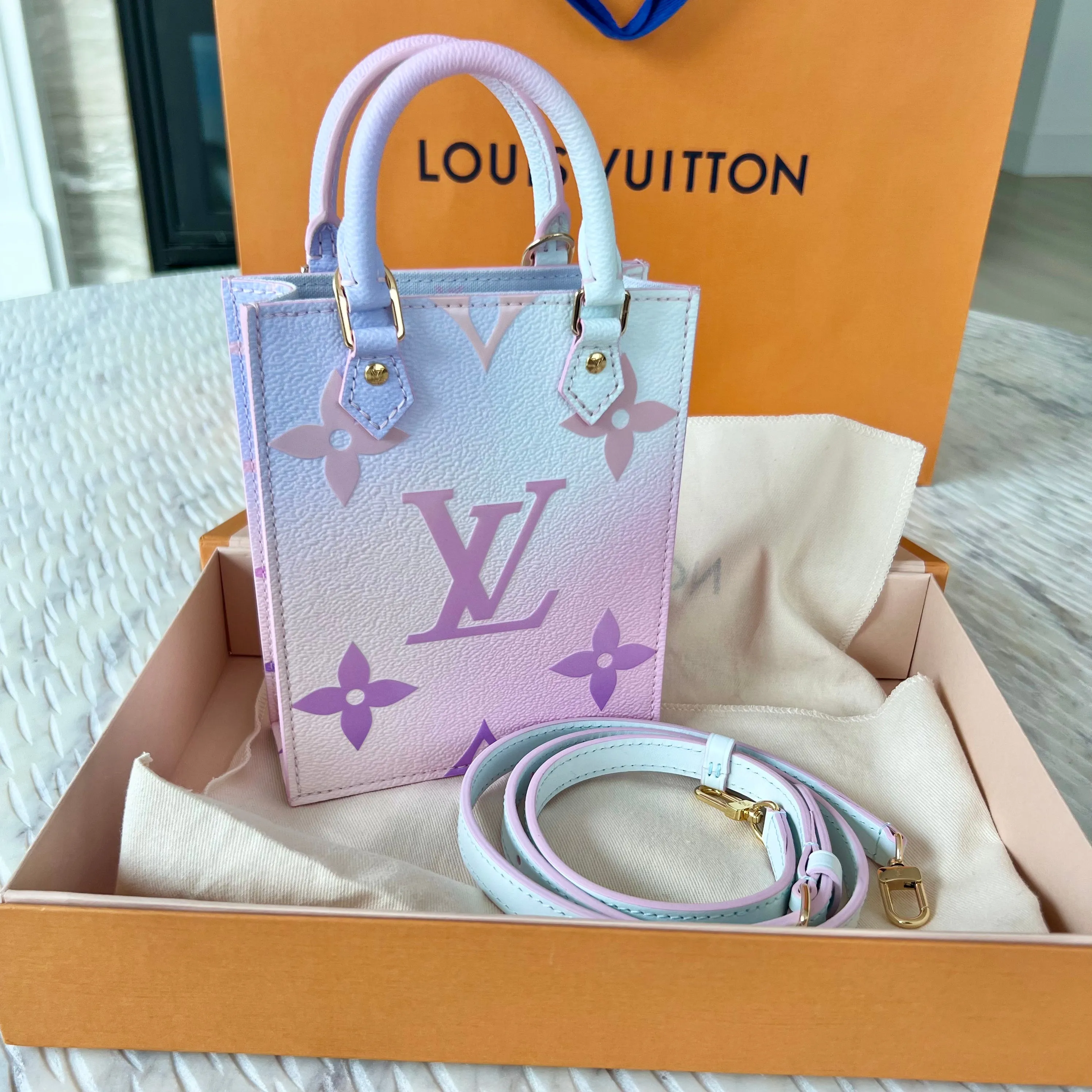 Louis Vuitton Petit Sac Plat Bag