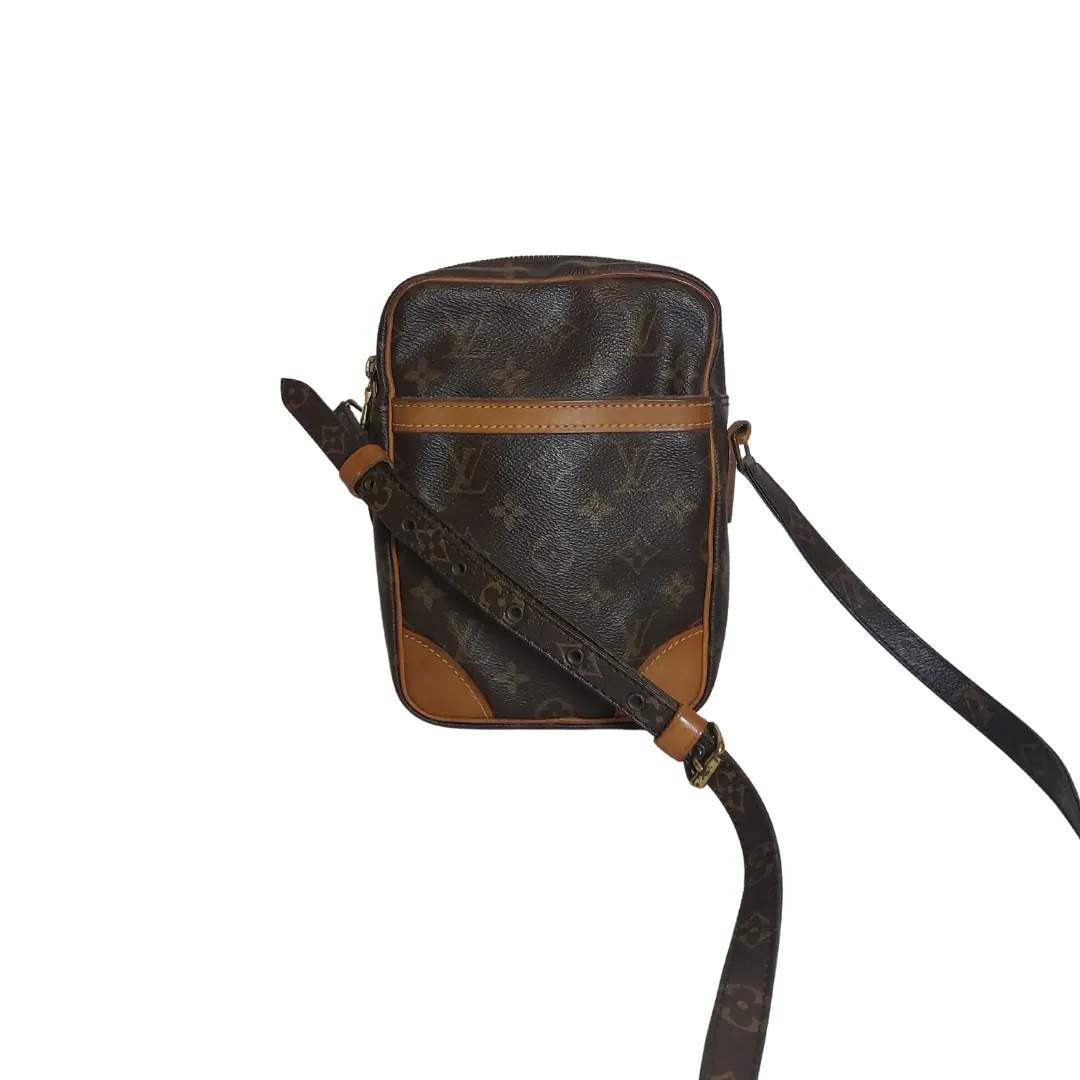 Louis Vuitton Vintage Monogram Canvas Danube Crossbody Bag | Pre Loved |