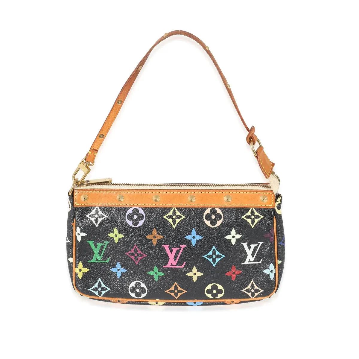 Louis Vuitton x Takashi Murakami Pochette Black/ Noir