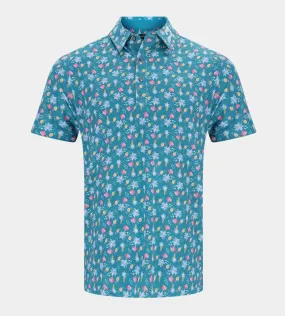 MEADOW POLO - TEAL