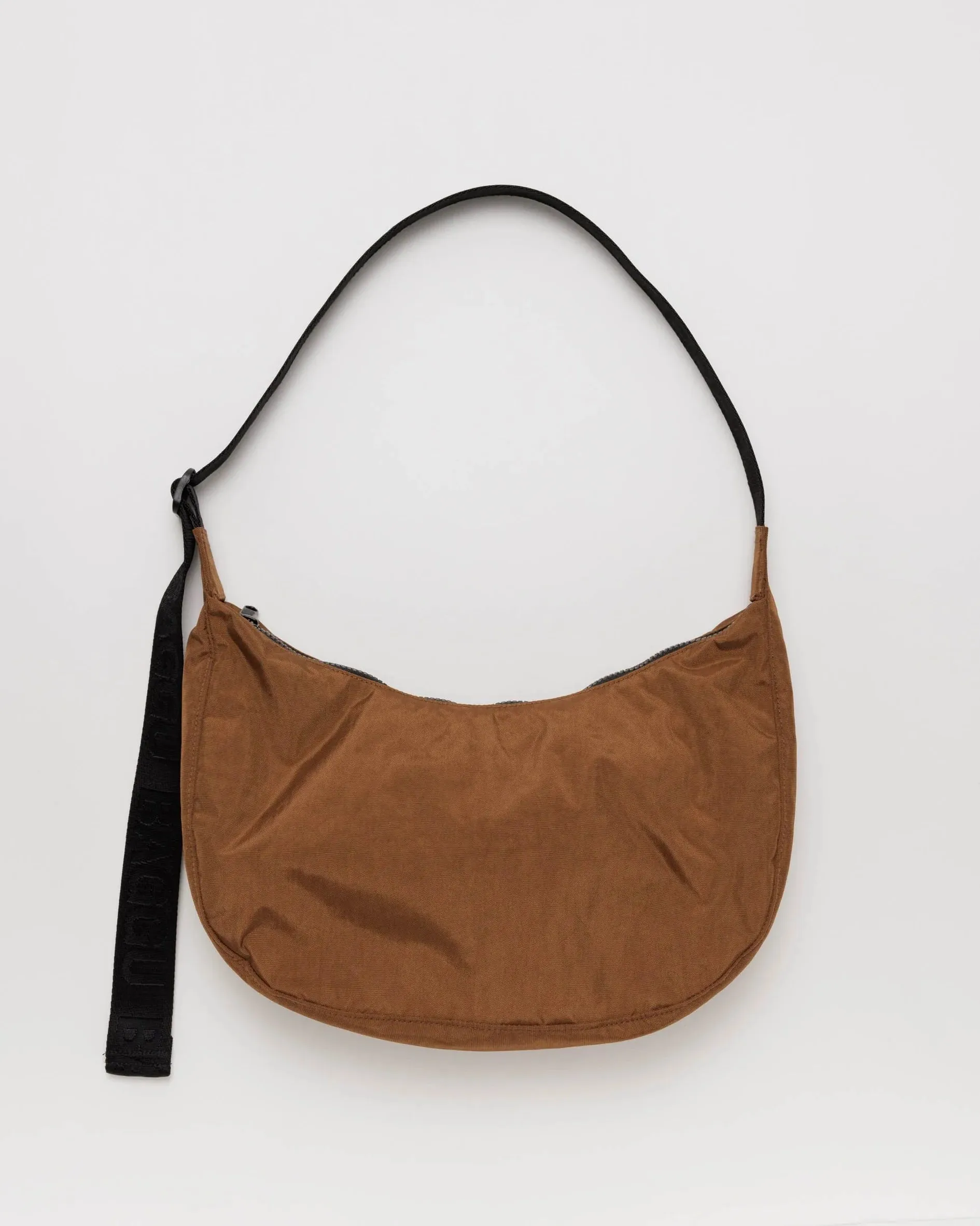 Medium Crescent Bag - Brown