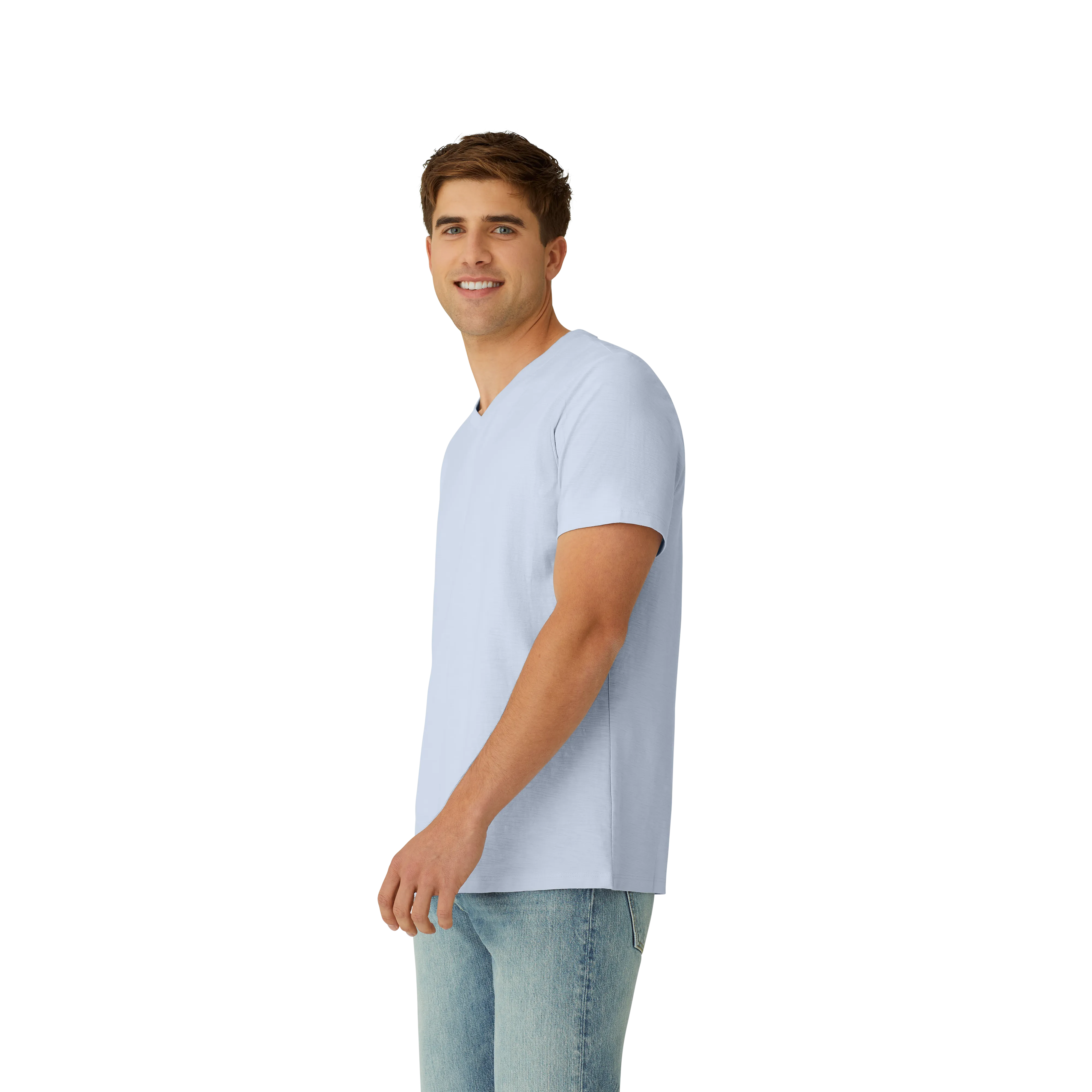 Men's Air Slub V-Neck T-Shirt 3-Pack