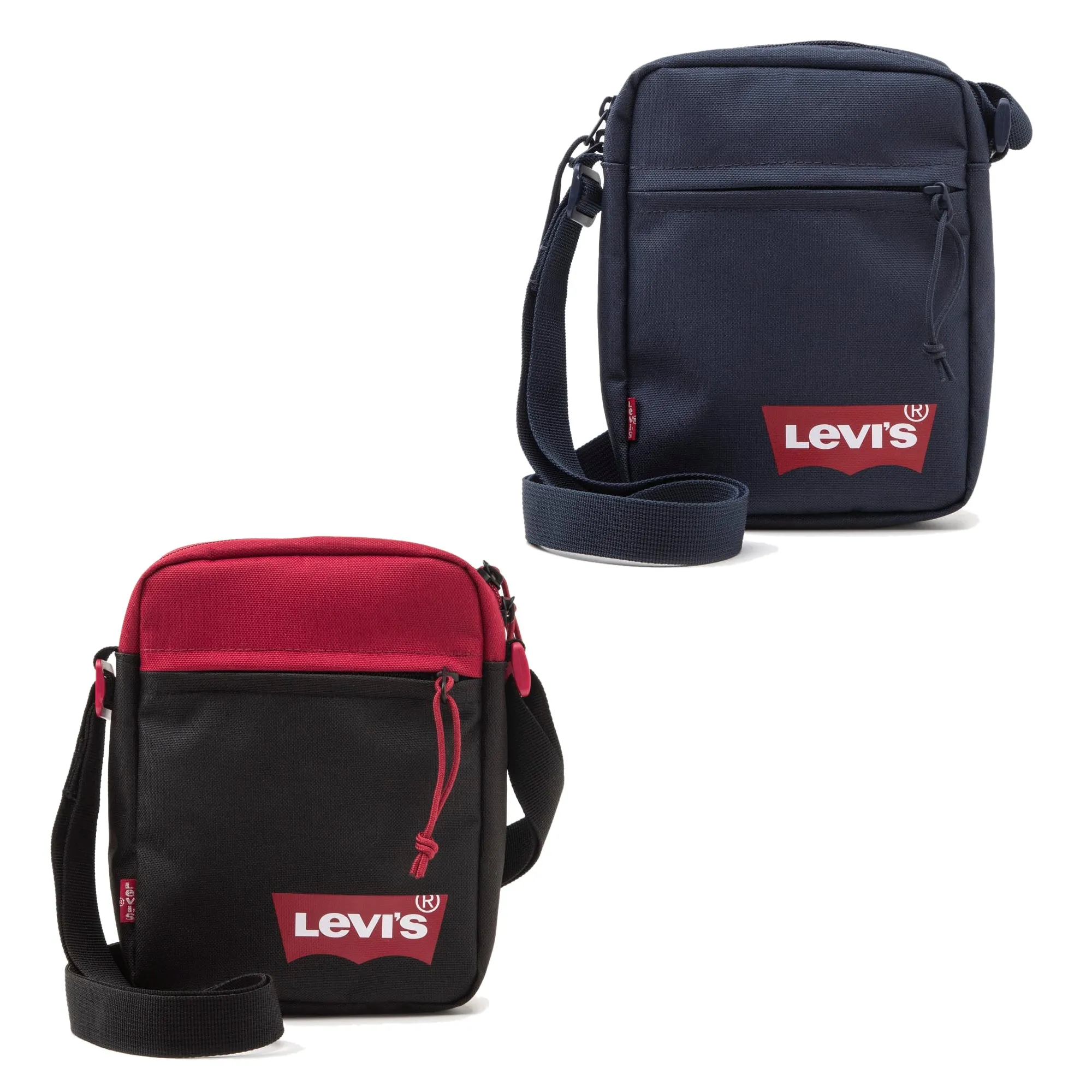 Mens Levi's 'Mini Crossbody' Solid Red Batwing Bag