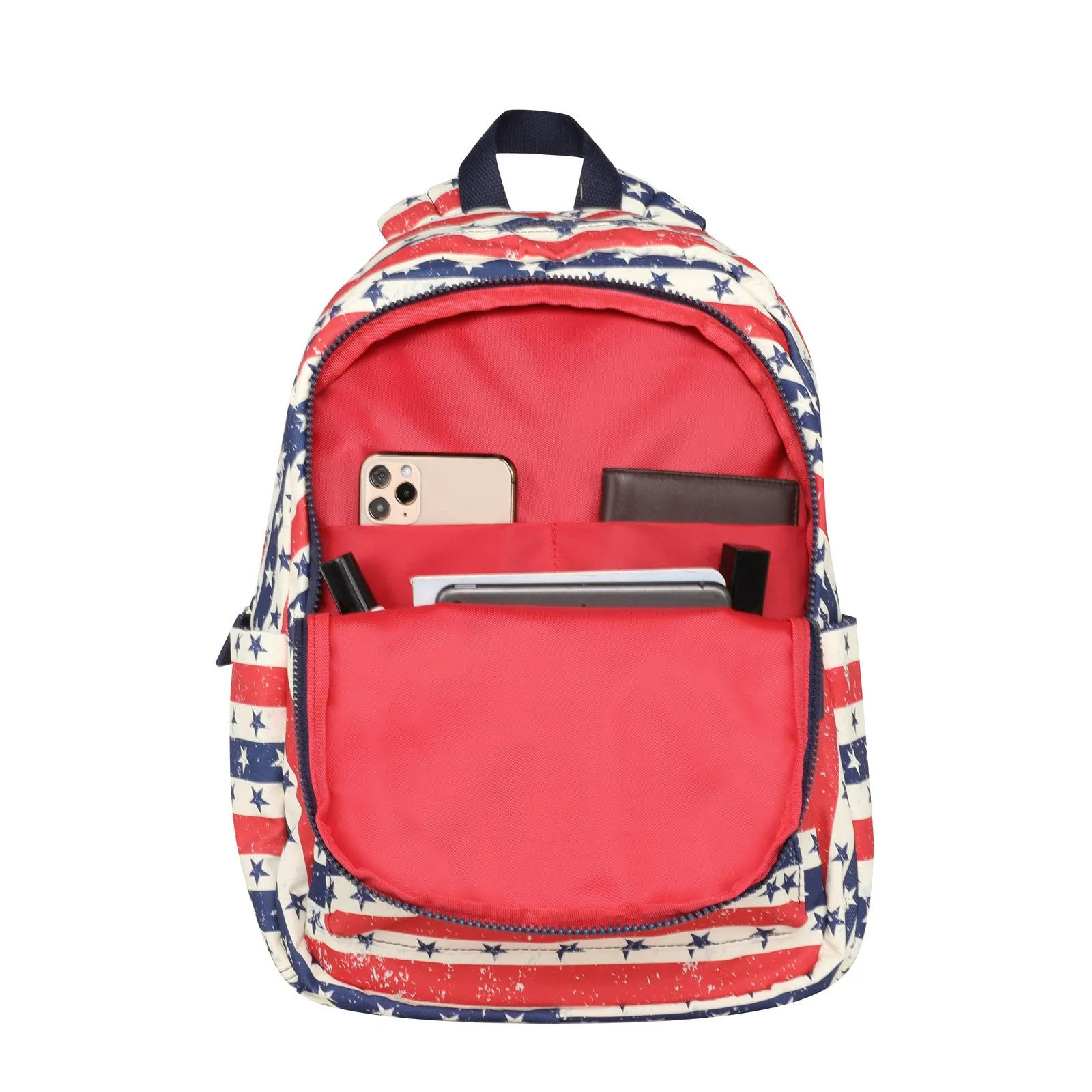 MWB-1003 Montana West Star And Stripe Print Backpack