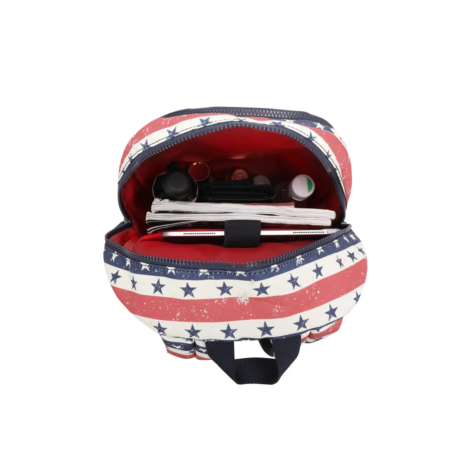 MWB-1003 Montana West Star And Stripe Print Backpack