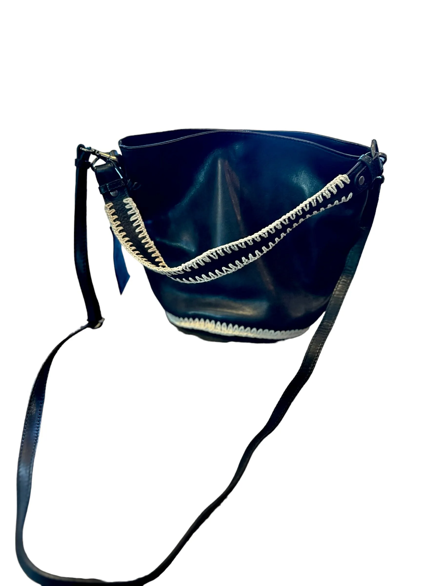 Patsy Bucket Bag in black by Latico